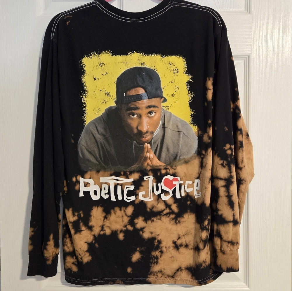 Poetic Justice Tupac long sleeve Tshirt